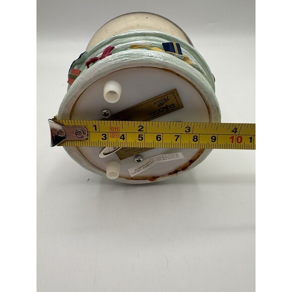 Vintage Looney Tunes Taz Tasmanian Devil Christmas Musical Snow Water Globe - Picture 7 of 10